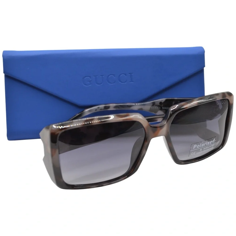 GUCCI Women’s Sunglasses | Polarized UV400 | Tortoise Pink | New - Picture 13 of 13